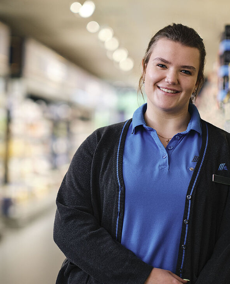 Aldi Frau